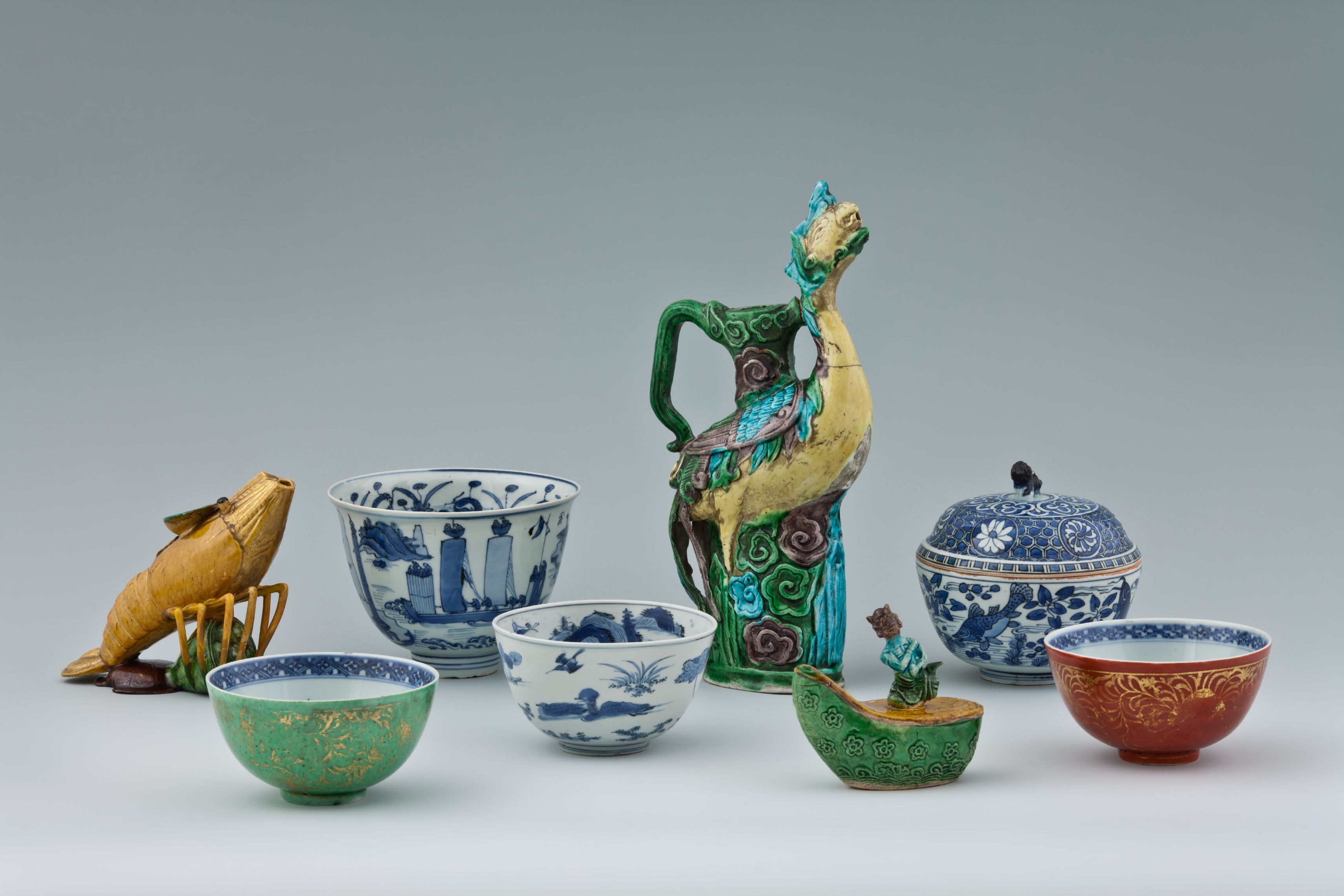 14. A group of eight pieces from the Medici Gift is still preserved and on display at the Dresden State Art Collections, Porcelain Collection Germany