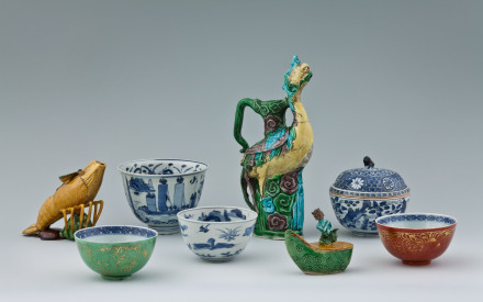 14. A group of eight pieces from the Medici Gift is still preserved and on display at the Dresden State Art Collections, Porcelain Collection Germany 