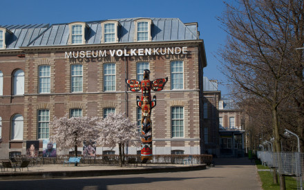 1. The National Museum of Ethnology on the Steenstraat in Leiden, housed in the former Academic Hospital building since 1937