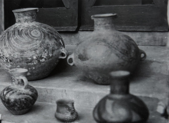 Bourdrez’s foto van zijn Fischer-aardewerk. 